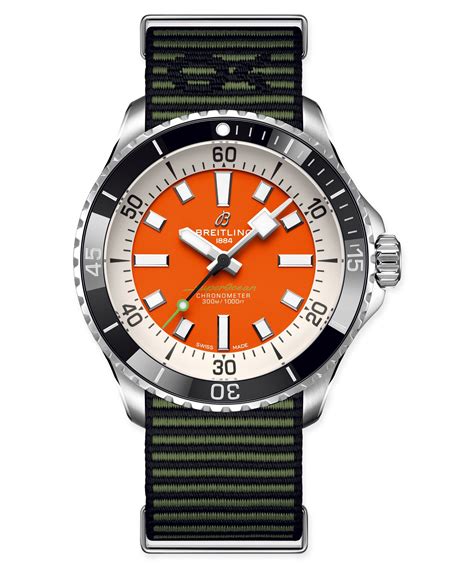 breitling superocean khaki nato|Breitling Superocean 42.